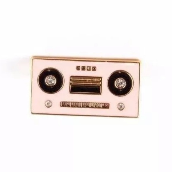 LAST ONE Kate Spade Jazz Things Up Boom Box Ring - Picture 2 of 6